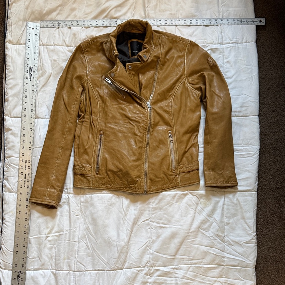 Stylish Brown Leather Jacket for Women